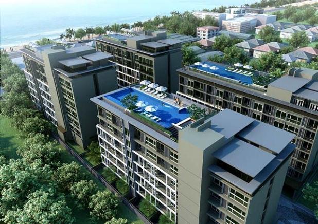 The Gallery Condo 乔木提恩海滩 外观 照片